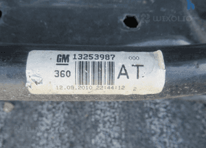 Sanki wózek kołyska trawers opel astra iv 4 j hb 1.7 cdti 2009-2015 10