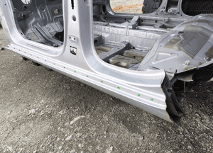 Opel insignia b ćwiartka lewa próg słupek a i b 5