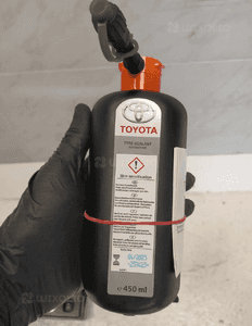Toyota lexus pompka kompresor zestaw naprawczy opony koła nowy oryginał 8