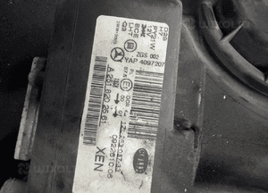 MERCEDES R 251 lampa xenon LEWA żarnik przetwornica moduł skrętu 12