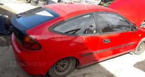 Mazda 323 C ba szyba tylna karoseryjna prawa Lewa 3