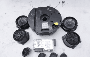 Głośniki subufer wzmacniacz bose 4L0035223D audi Q7 4L 2