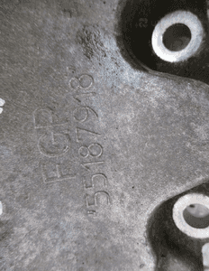 Opel 1.9 cdti łapa pompy wtryskowej 55187918 3