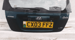 Klapa tył tylna bagażnika do hyundai getz ciemny zielony 5
