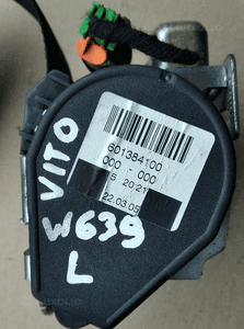 Mercedes Vito W639 W 639 pas bezpieczeństwa przód przedni prawy lewy 3