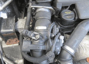 Przepustnica citroen peugeot 207 307 1.6 hdi 9657485480 1