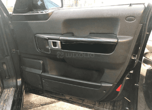 Boczki drzwi komplet czarne Range Rover LM L322 Lift 2