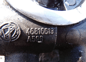 Podstawa przewodów chłodnicy oleju alfa romeo 147 156 gt 1.9 16V 46816613 3