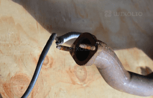 Katalizator kolektor bmw E90 E91 330 i 7568620 2009 3