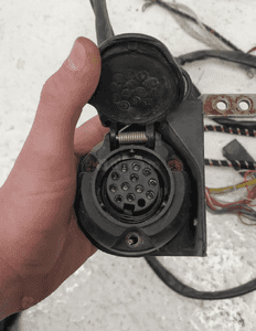 Chrysler 300C wiązka instalacja hak gniazdo haka 7
