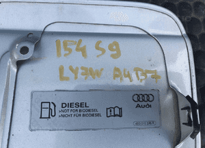 Klapka Wlewu Paliwa Wlew LY7W Srebrna Audi A4 B7 Sedan Kombi 14