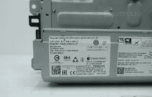 Ekran wyświetlacz radio bluetooth vw golf viii 5H0 6