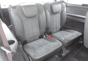 MERCEDES R 251 fotel fotele 3go rzędu skóra alcantara zagłówek 1
