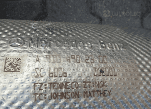 Katalizator dpf fap komplet mercedes sprinter W910 A9104902200 A9104902300 3