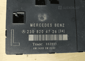 MERCEDES CLS 219 / SL R230 sterownik drzwi moduł komputer 5