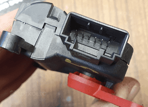 Silniczek 8E1820511 8E1820511A Nagrzewnicy Mechanizm Nawiewu Klapki EUROPA AUDI A4 B6 B7 5