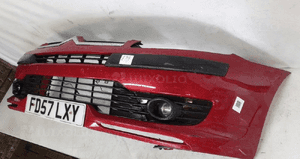 Zderzak przód przedni do citroen C4 vtr ekqd bordo bordowy pdc czujniki halogeny 3