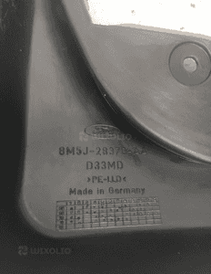 Ford fiesta ii MK2 chlapacze tył tylne prawa i lewa nowy oryginał 8