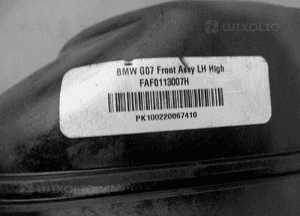 Amortyzator miech lewy przód bmw X7 G07 78315615 4