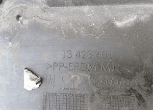 Płyta pod zderzak Opel Astra K 13423601 3