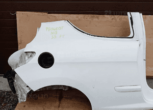 Błotnik prawy tył tylny ćwiartka Peugeot 308 T7 3D HB 4