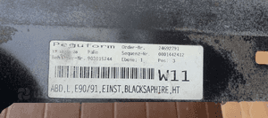Listwa progowa lewa BMW E90 E91 475/9 7