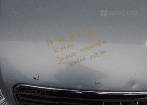 Maska audi A4 B6 radom 2