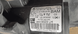 Lampa lewy przód przednia lewa Opel Zafira C UK 39009023 10