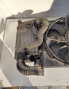Nissan qashqai ii J11 1.6 dci chłodnica wody intercooler wentylator 7