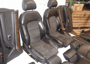 Fotele skóra alcantara el grzane audi A8 D3 7
