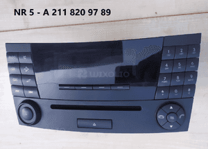 MERCEDES E 211  RADIO  CD  oryginał 16