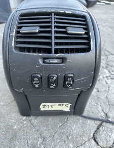 mercedes cl 215 podłokietnik dekor  drewno panel czarny szary 10