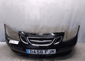 Zderzak przód przedni do saab 93 9-3 czarny halogeny 1