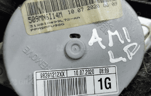 PAS BEZPIECZEŃSTWA LEWY PRZÓD PRZEDNI KIEROWCY CITROEN AMI 98391212XX 20-24 4