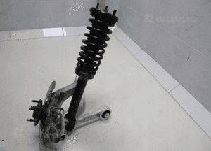 JAGUAR XF X250 MCPHERSON AMORTYZATOR ZWROTNICA LEWY PRZÓD PRZEDNIA 4