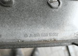 Grill atrapa chłodnicy smart fortwo iii 3 W453 453 A453 2014- 7
