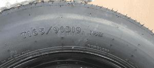 Koło zapasowe dojazdówka zapas T165/90D19 R16 Mercedes GL X166 W166 A1644000102 12