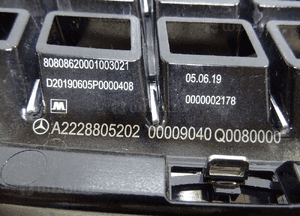 MAYBACH GRILL MERCEDES S LIFT AMG A222 W222 2019 128 14