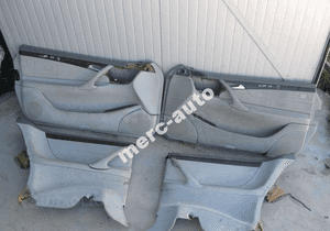 mercedes cl 215 boczek tapicerka drzwi jasna skora