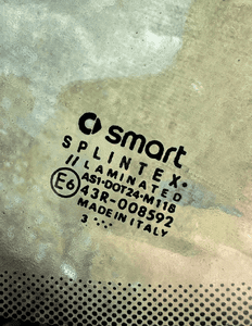 Smart fortwo 450 szyba przednia przód 694 655 555 4