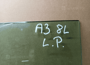 Szyba drzwi lewy przód przednia lewa Audi A3 8L AS2 6