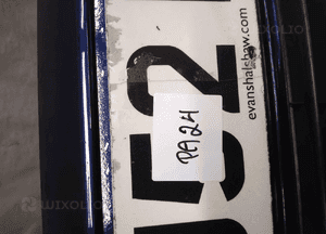 Zderzak przód przedni do ford fiesta MK6 granatowy 4
