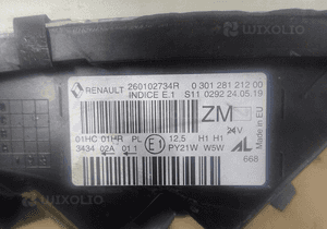 Lampa prawa reflektor prawy renault captur 2013- 6
