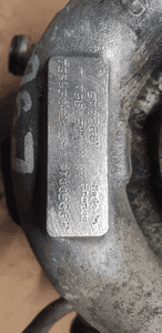 Turbina turbosprężarka turbo nastawnik BMW 3 E90 3.0D 7736311 758352 9