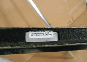 Relingi dachowe chrom Audi A6 C6 Kombi 4F9860022J 4F9860021J 8