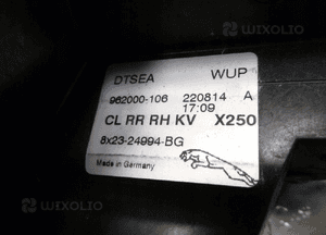 Jaguar xf X250 lift zamek drzwi prawy tył tylny 9