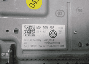 Vw arteon atlas cross sport golf 5G bq sportvan jetta syncro passat 3G polo t-cross tiguan touran t-roc ac A1WYŚWIETLACZ nawigacji nawigacja navi ekran 20