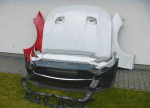FORD MUSTANG VI LIFT 2018 ABSORBER ZDERZAKA PRZEDNIEGO ORYGINAŁ 4