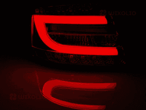 Lampy tylne do audi A6 C6 4F sedan od 2004 do 2008 roku led bar red 7 pin ! 6