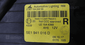 Skoda octavia iii lift ideał lampa przednia prawa 4